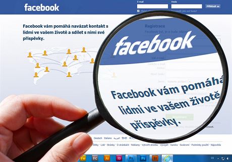 Facebookové stránky spoleností jsou takzvané firemní profily. Ilustraní snímek