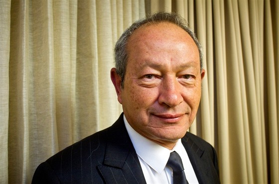 Egyptský miliardář Naguib Sawiris. (6. září 2015)