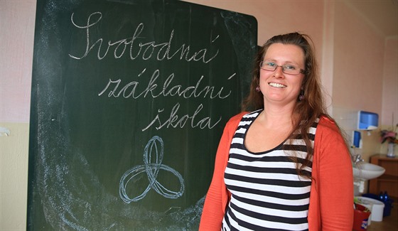 Za myšlenkou Svobodné základní školy stojí Kristýna Brabcová.