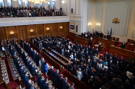 Zasedání bulharského parlamentu. Ilustraní snímek