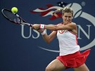 Eugenie Bouchardová na US Open nalezla pohodu, jene pak pilo kuriózní...