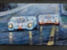 Z výstavy obraz sportovních voz Porsche Art ukrajinského výtvarníka Yuriye...