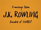J. K. Rowlingová Dti potebují rodinu
