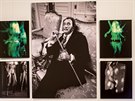 Jednu místnost zaplnily slavné Dalího portréty od Václava Chocholy, který...
