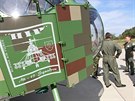 Na leteckou základnu v Námti nad Oslavou dosedly letadla a vrtulníky...