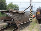 Náklad kolejí srazil u Golova Jeníkova dva dlníky. Jeden nehodu nepeil,...