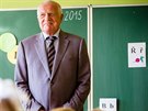 Václav Klaus zahájil školní rok v Základní škole K. V. Raise v Lázních...