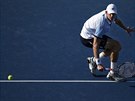 Kevin Anderson v osmifinále US Open proti Andymu Murraymu