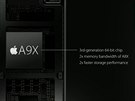 iPad Pro má ip A9X, který výkonem výrazn pekonává pedchozí generaci.