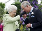 Královna Albta II. a princ Charles (Londýn, 18. kvtna 2009)