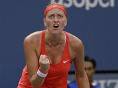 ZAAT PST. Petra Kvitov ve tvrtfinle US Open.