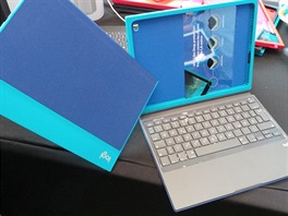 Logi BLOK Protective Keyboard Case je kryt na iPad Air 2. Magnetické připínání...