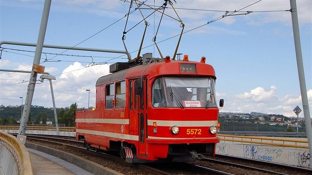 Tramvaj T3M evidenního ísla 5572