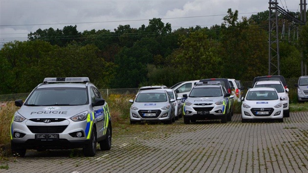 Policejní vz Hyundai.