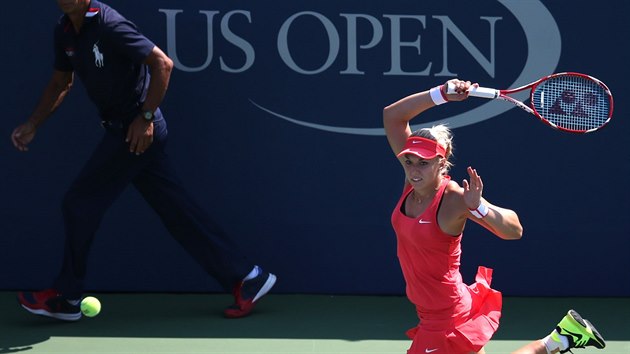 Rozevlt Sabine Lisick v osmifinle US Open.
