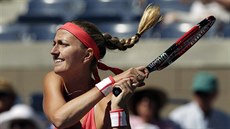 eská tenistka Petra Kvitová bojuje o osmifinále US Open.