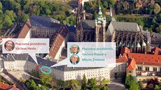 Pracovny prezident na Praském hrad