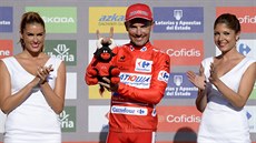 Joaquim Rodríguez oblékl �ervený dres lídra Vuelty.