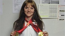 Liberecká st�elkyn� Libu�e Jahodová získala na Univerziád� dv� zlaté.