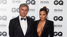 Jose Mourinho a jeho dcera Matilde na udílení cen GQ Men of the Year (Londýn,...