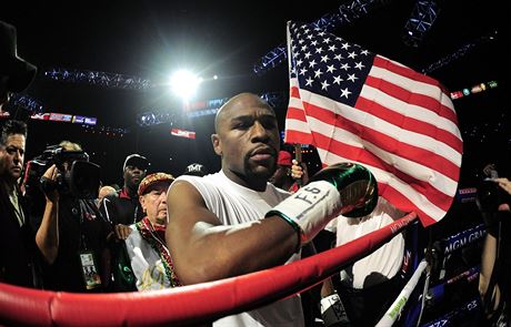 Americk boxer Floyd Mayweather.