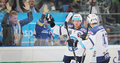 Marcel Hossa slaví gól v plzeském dresu.