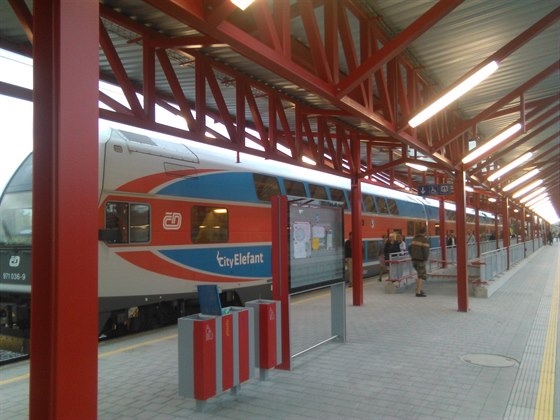 Modernizace 4. koridoru zatím skončila ve stanici Praha - Hostivař.