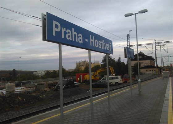 Modernizace koridoru zatím skončila ve stanici Praha - Hostivař.