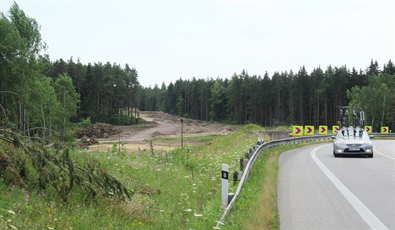 U Borku u� se dálnice D3 staví.
