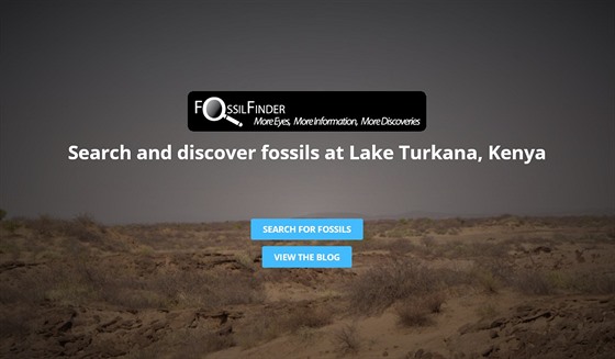 Nový web, který umoní zkoumat fotografie za úelem hledání fosilí.