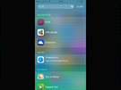 iOS 9 pro iPhony - vyhledat lze aplikace i internetové odkazy.
