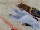 Pi pádu stavebního jeábu v Mekce zahynuly desítky lidí (11. záí 2015)