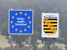 Situaci na hraniním pechodu Boí DarOberwiesenthal monitorují i kvli...