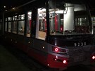 Pi nehod dvou tramvají v praském Braníku se zranilo osm lidí (10.9.2015)