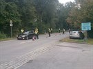 Reportér Rádia Impuls pekroil rakousko-nmeckou hranici na pechodu v Passau...