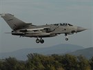 Bojový letoun Tornado britského Královského letectva na Dnech NATO v Ostrav