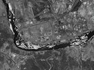Satelitní snímek jaderného zaízení Jongbjon v Severní Koreji z 26. kvtna 2009.