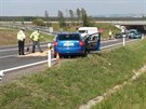 Ned�ln� tragick� nehoda na obchvatu T�bora. �eln� st�et nep�e�ila �idi�ka...