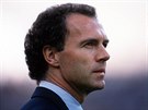 Franz Beckenbauer na mistrovství Evropy 1988 jako trenér reprezentace Nmecké...