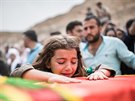 Kurdové v Cizre oplakávají své blízké, kteí zahynuli pi stetech stoupenc...