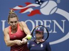 BEKHEND. Simona Halepová v semifinále US Open.