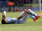 AU. Sergio Agüero z Manchesteru City v utkání proti Crystal Palace