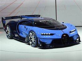 Bugatti Vision Gran Turismo na prezentaci koncernu Volkswagen na letoním...