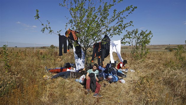 Tureck policie zastavila destky uprchlk, kte se pokusili pejt z Turecka pky do ecka (15. z 2015)