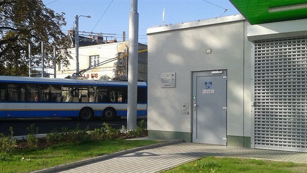V prostoru dopravního terminálu v Ostravě-Hulvákách začaly fungovat veřejné záchodky.