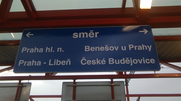 Na nádraží Praha - Hostivař je přístupné jedno nové nástupiště.
