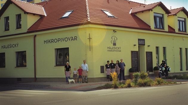 Maleický mikropivovar.