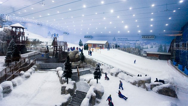 Lyask stedisko Ski Dubai