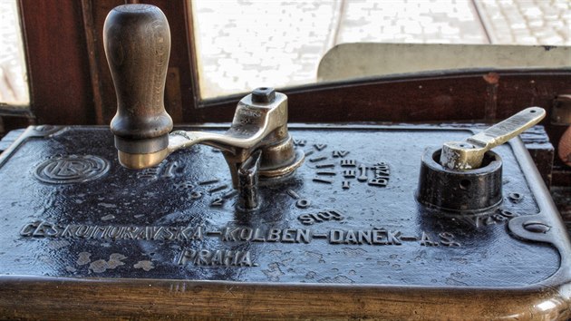 Kontrol�r �KD byl zabudov�n v roce 1922