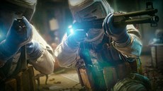 Voják z Call of Duty: Infinite Warfare hledí vstíc lepím zítkm. Ilustraní obrázek